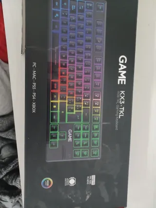 Teclado Gaming GAME KX3-TKL RGB