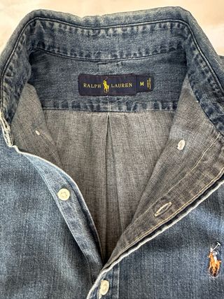 Camisa Vaquera Polo Ralph Lauren Azul