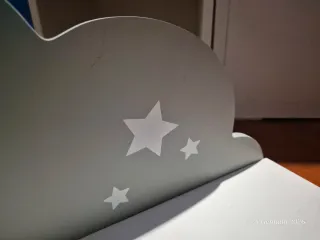 Mensola cameretta a forma di nuvola