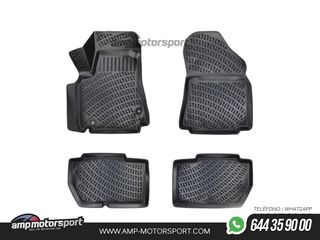 ALFOMBRILLAS DE GOMA RIZLINE PARA CITROËN BERLINGO / PEUGEOT PARTNER II 2008--