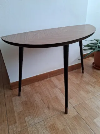 Mesa auxiliar Ikea hoja madera