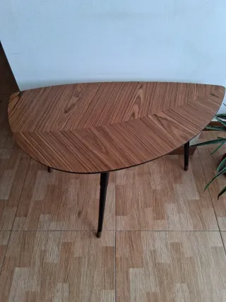 Mesa auxiliar Ikea hoja madera