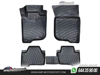 ALFOMBRILLAS DE GOMA RIZLINE PARA MITSUBISHI L200 2019--