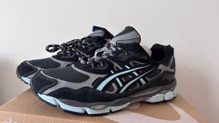 Zapatillas Asics Gel Negras Turquesa