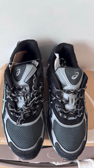 Zapatillas Asics Gel Negras Turquesa