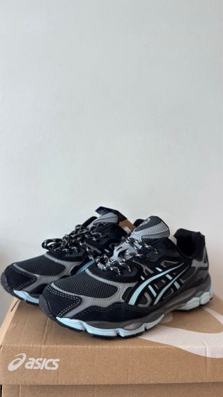 Zapatillas Asics Gel Negras Turquesa
