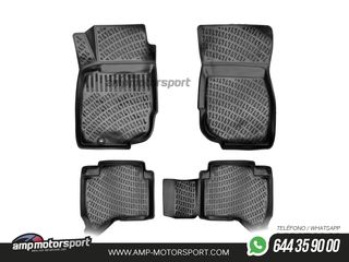 ALFOMBRILLAS DE GOMA RIZLINE PARA TOYOTA HILUX 2004-2015