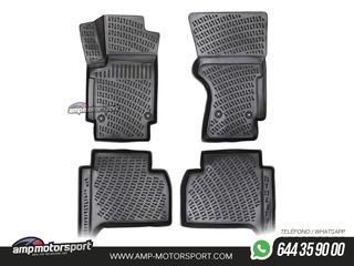 ALFOMBRILLAS DE GOMA RIZLINE PARA VOLKSWAGEN AMAROK 2010-2022