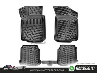 ALFOMBRILLAS DE GOMA RIZLINE PARA VOLKSWAGEN GOLF MK4 1997-2005
