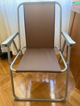 Silla de camping plegable