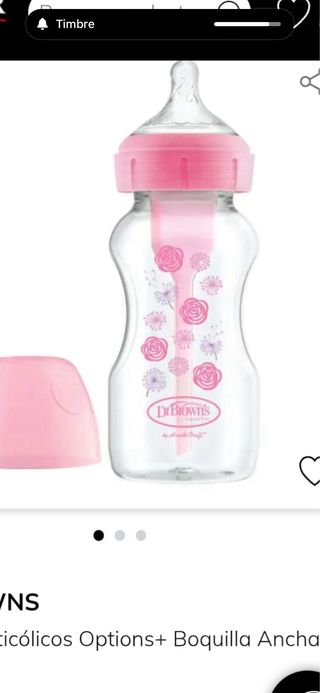 Productos bebé: lote Biberón, dispensador guarda