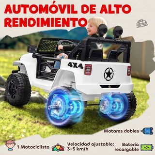 Coche Eléctrico para Niños Vehículo Todoterreno