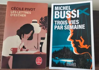 Lote de 2 novelas en francés