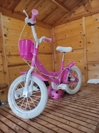Bici niña rosa