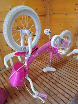 Bici niña rosa