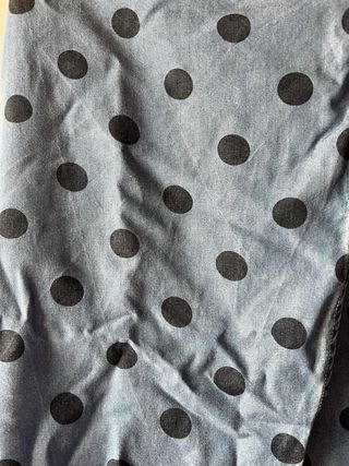 Falda Mango lunares azul Talla XS