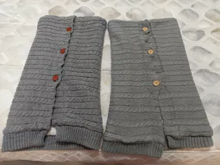 Saco borrego bebé gris