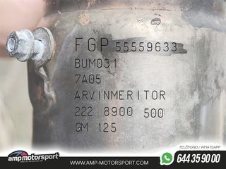 DOWNPIPE PARA OPEL ASTRA H 2004-2009 - 1.9 CDTI 120CV