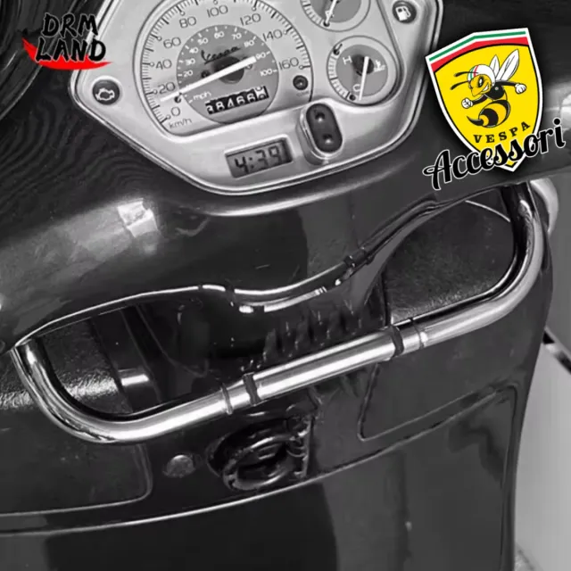 Barras agarre Vespa GTS Cromado Nuevo