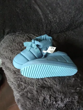 Zapatillas de estar por casa azules