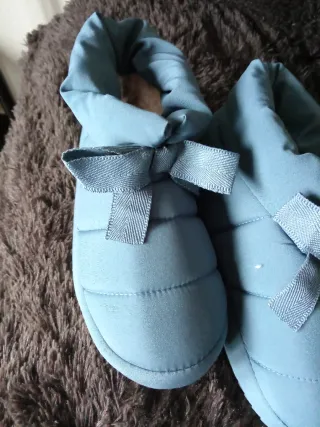 Zapatillas de estar por casa azules