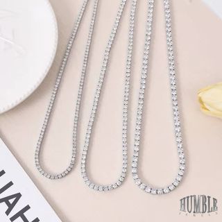 Combo Collana Tennis 925 + Orecchini