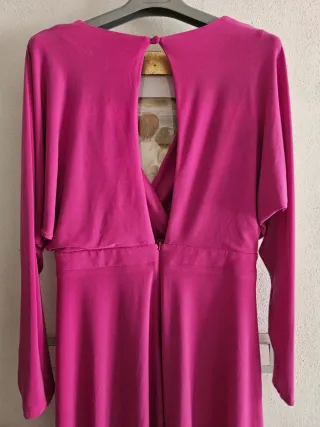 Abito elegante rosa taglia L