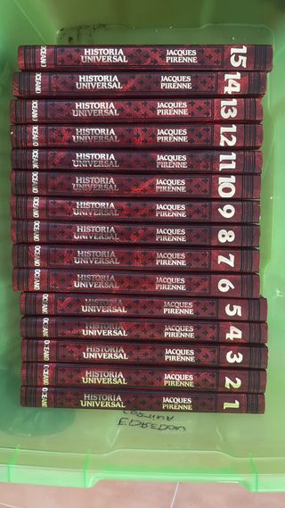colección de historia universal, Jaques Pirenne.