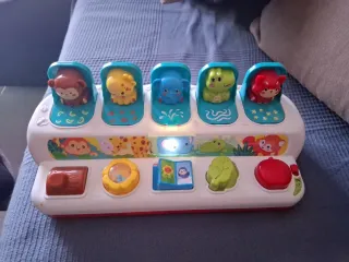 Juguete Montessori Bebé 1-3 Años con sonidos y luz