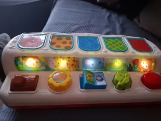 Juguete Montessori Bebé 1-3 Años con sonidos y luz