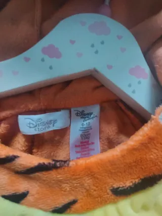 Disfraz Tigger Infantil Disney 6-12 meses