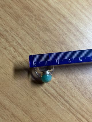 Anillo Plata 925 con Amazonita