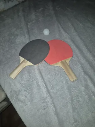 Palas Ping Pong + 3 Pelotas