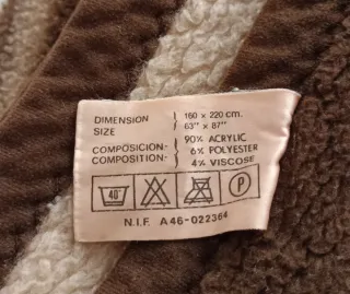 Manta Mora 220x160cm