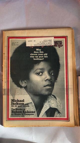 Rolling Stone Magazine 1971 No. 81 Michael Jackson
