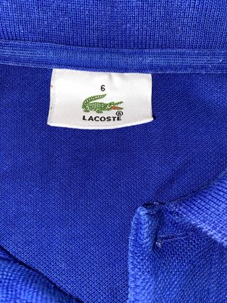 Polo Lacoste Azul