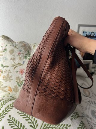 Bolso piel trenzado Cole Haan 47 cm ancho,30 largo