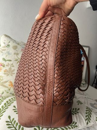 Bolso piel trenzado Cole Haan 47 cm ancho,30 largo