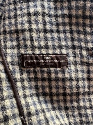 Abrigo Lana Burberry Vintage Gris