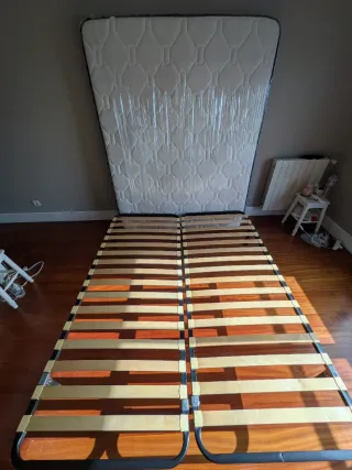 Colchão ortopédico molas 160x195