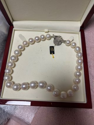 Collar Perlas Australianas oro