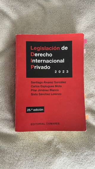 Legislación de Derecho Internacional Privado