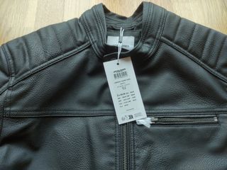 Chaqueta Biker Jack & Jones Talla M Negra