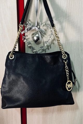 Bolso Piel Michael Kors Negro Auténtico
