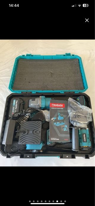 Kit da lavoro 4in1 con 3 batterie da 68 V