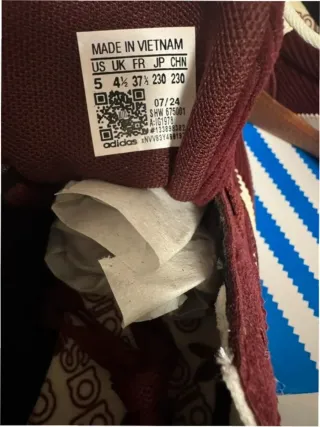 Adidas Handball Spezial Rojo - Talla 37