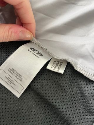 Chaleco Salomon Trail Running Gris