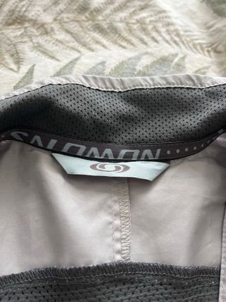 Chaleco Salomon Trail Running Gris