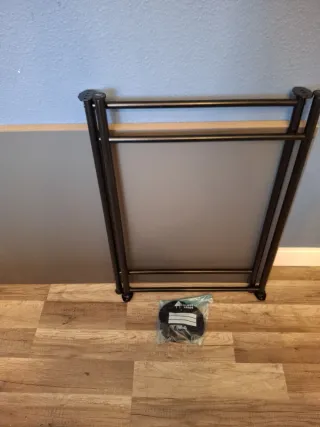 Escritorio Ikea Lagkapten/Spand Gris 140x60 nuevo