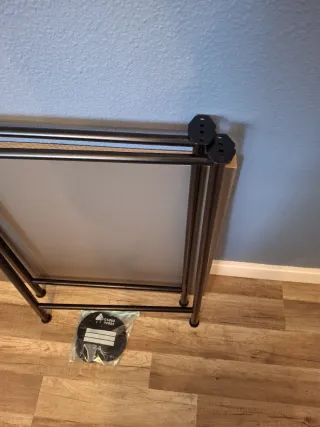 Escritorio Ikea Lagkapten/Spand Gris 140x60 nuevo